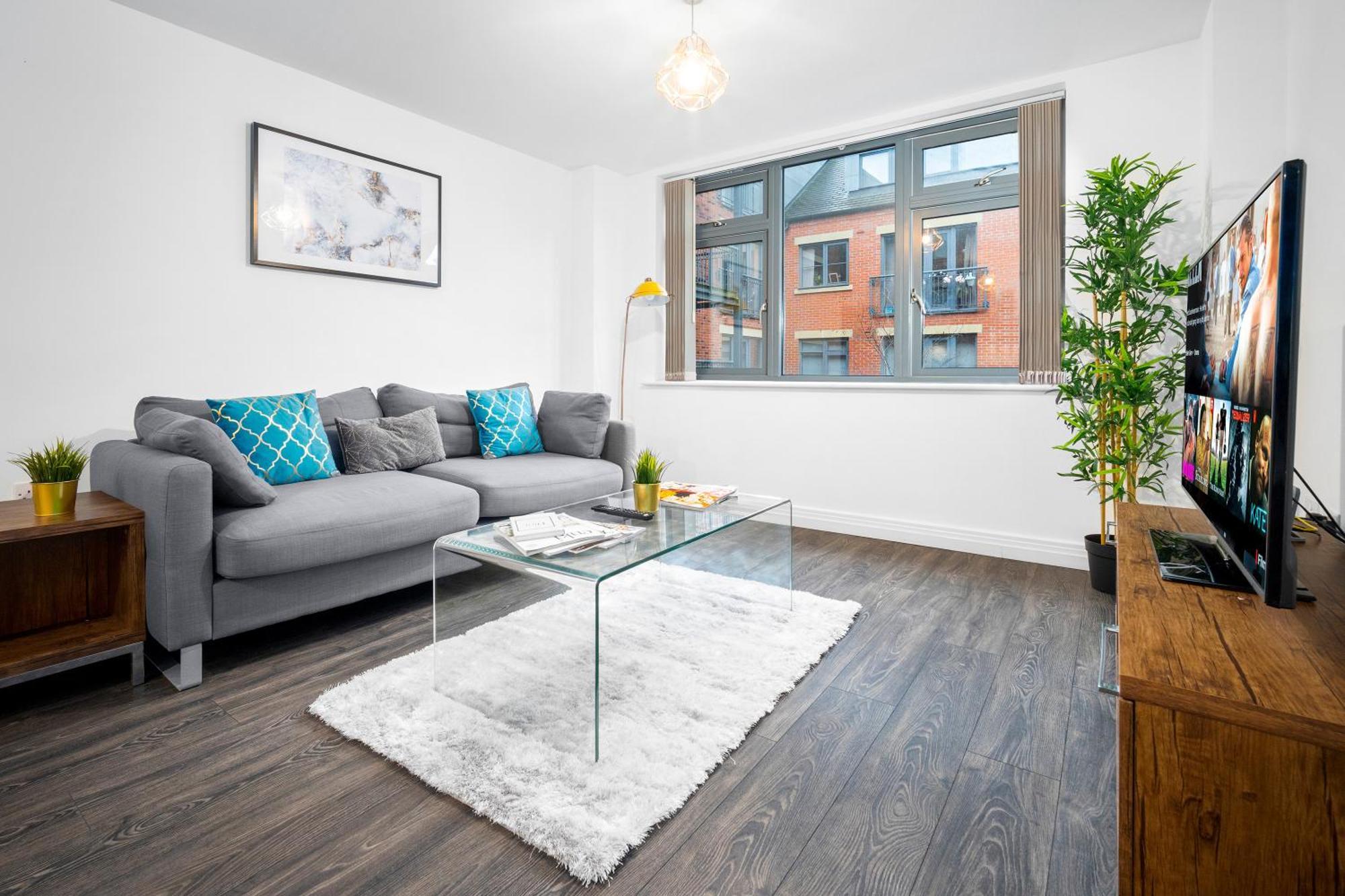 New Luxe Apartment - Secure Parking - Birmingham City Centre - Netflix - Wifi - Top Rated - 54M エクステリア 写真